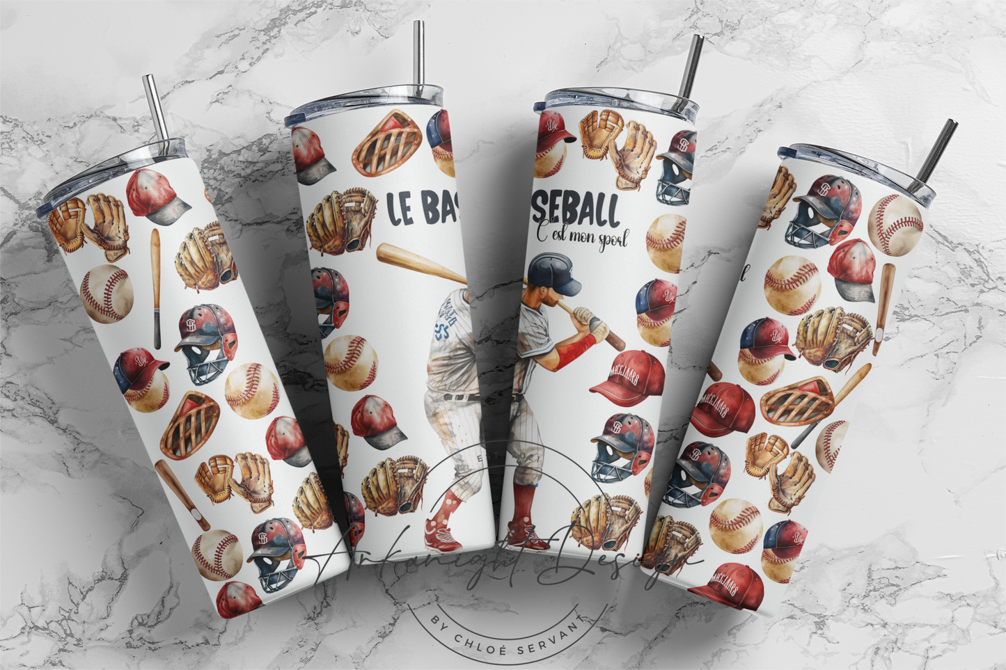 Gourde - Le Baseball , c'est mon sport