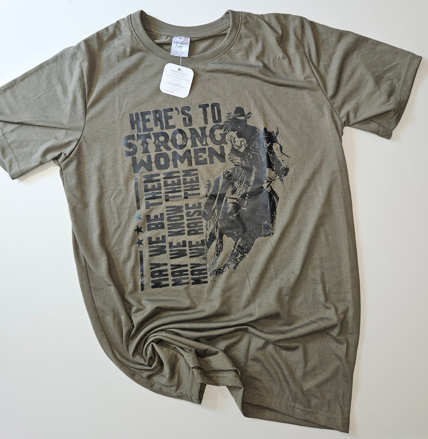 T-Shirt Strong western woman