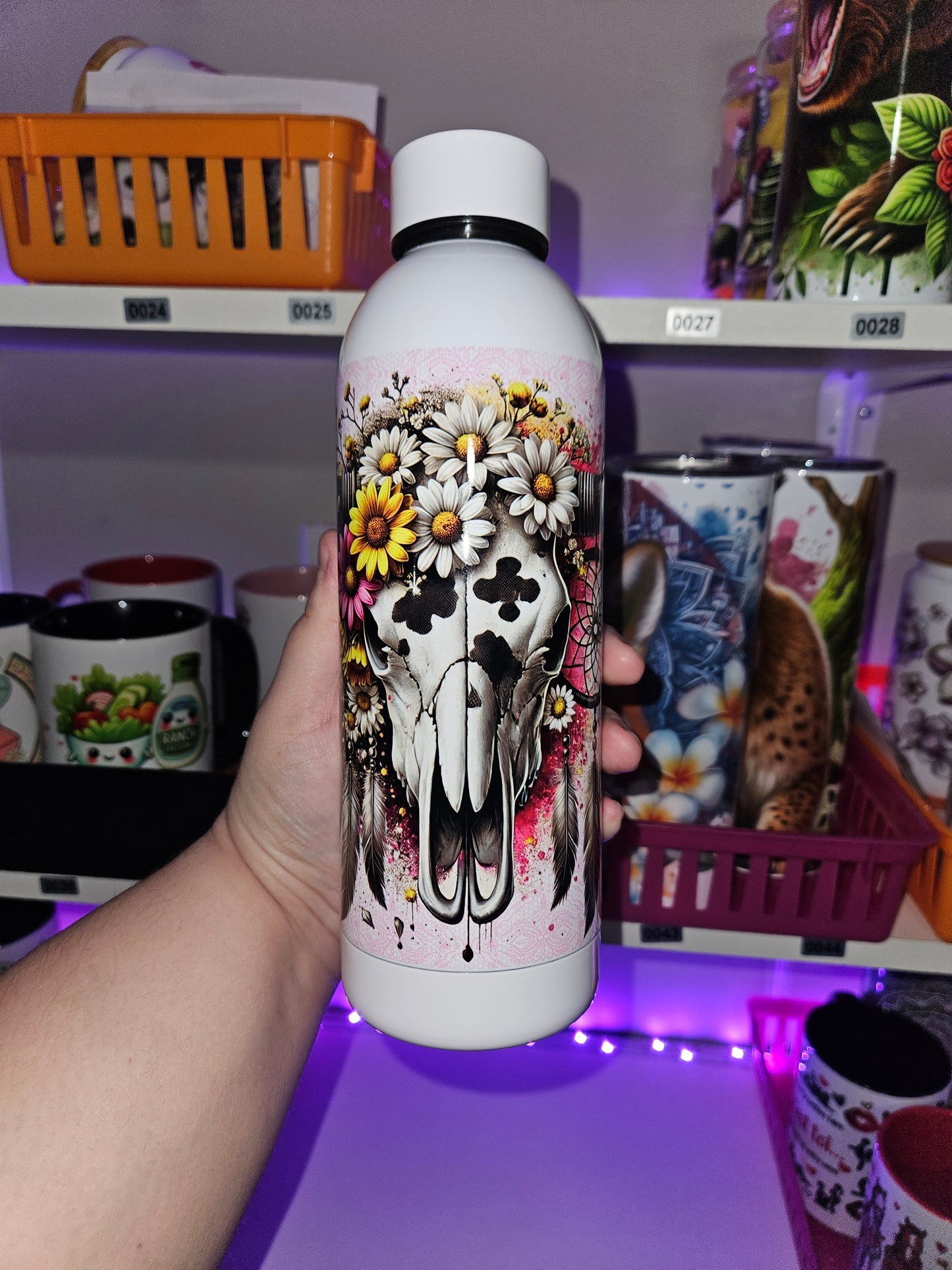 Bouteille d'eau 17 OZ - Isotherme - Daisies Bramabull