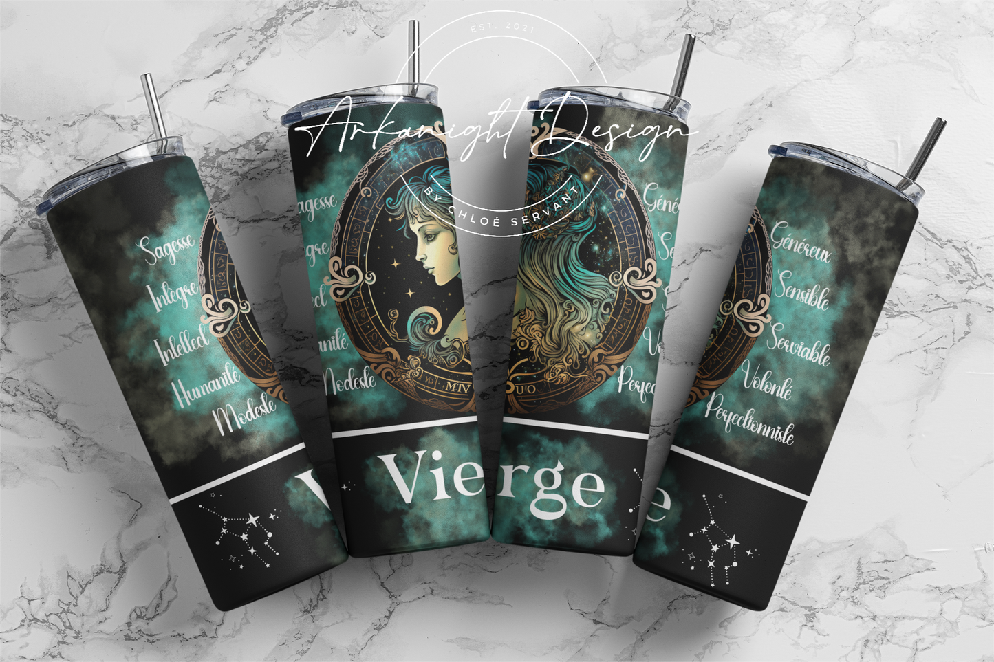 Gourde - Vierge - Français - Noir