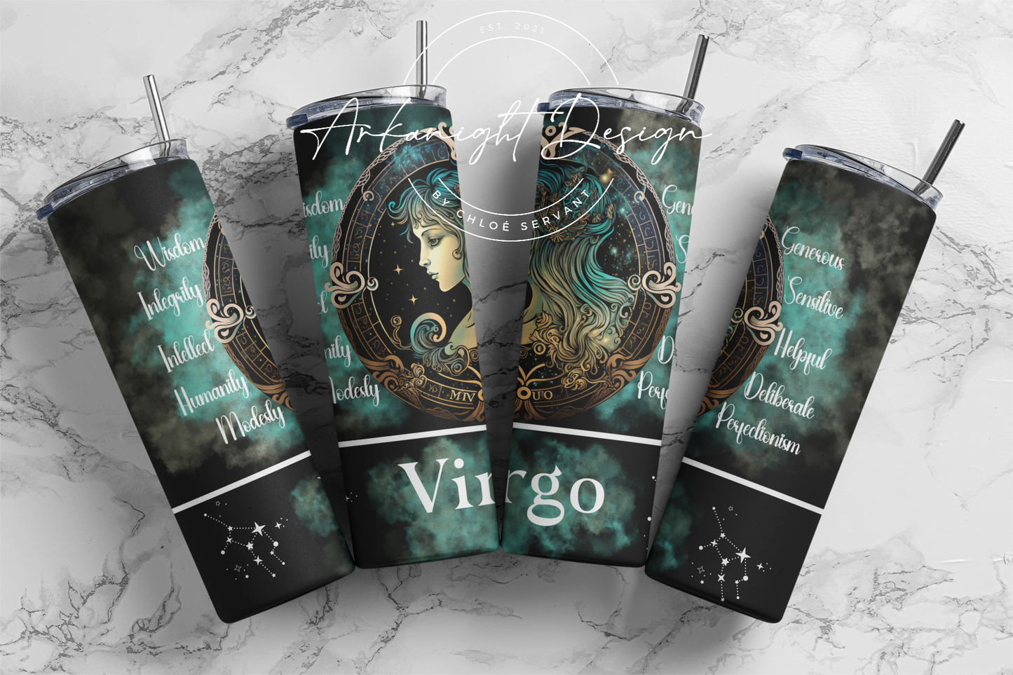 Gourde - Virgo - English - Black