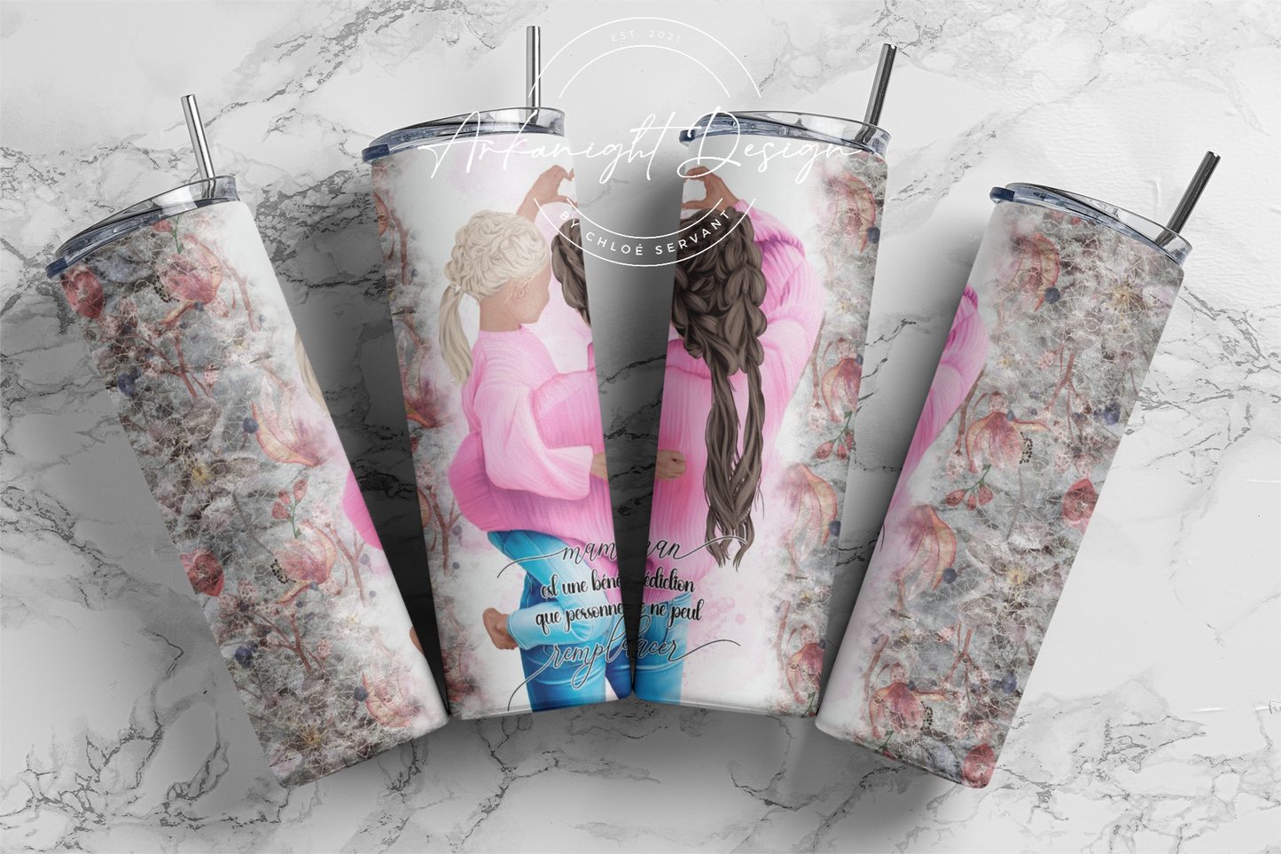 Gourde - Maman & Jeune fille