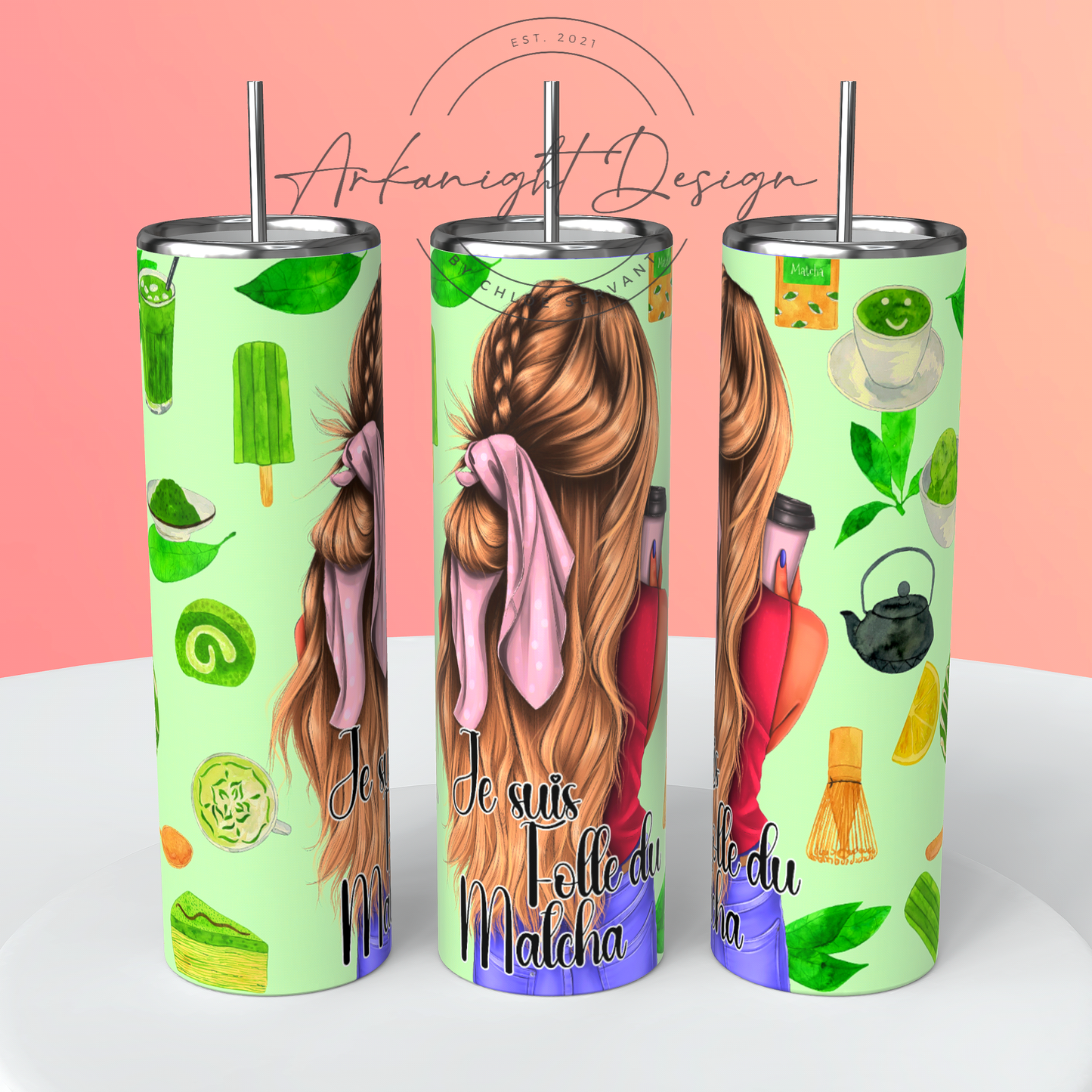 Gourde - Je suis folle du Matcha