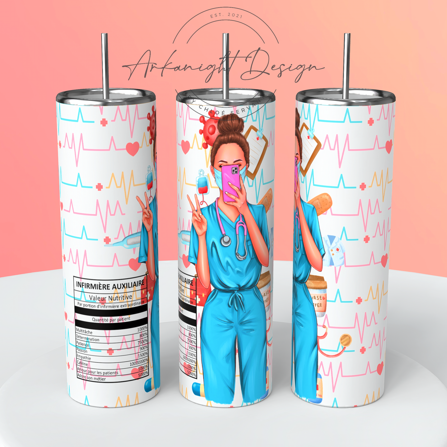 Gourde - Infirmière auxiliaire - 03