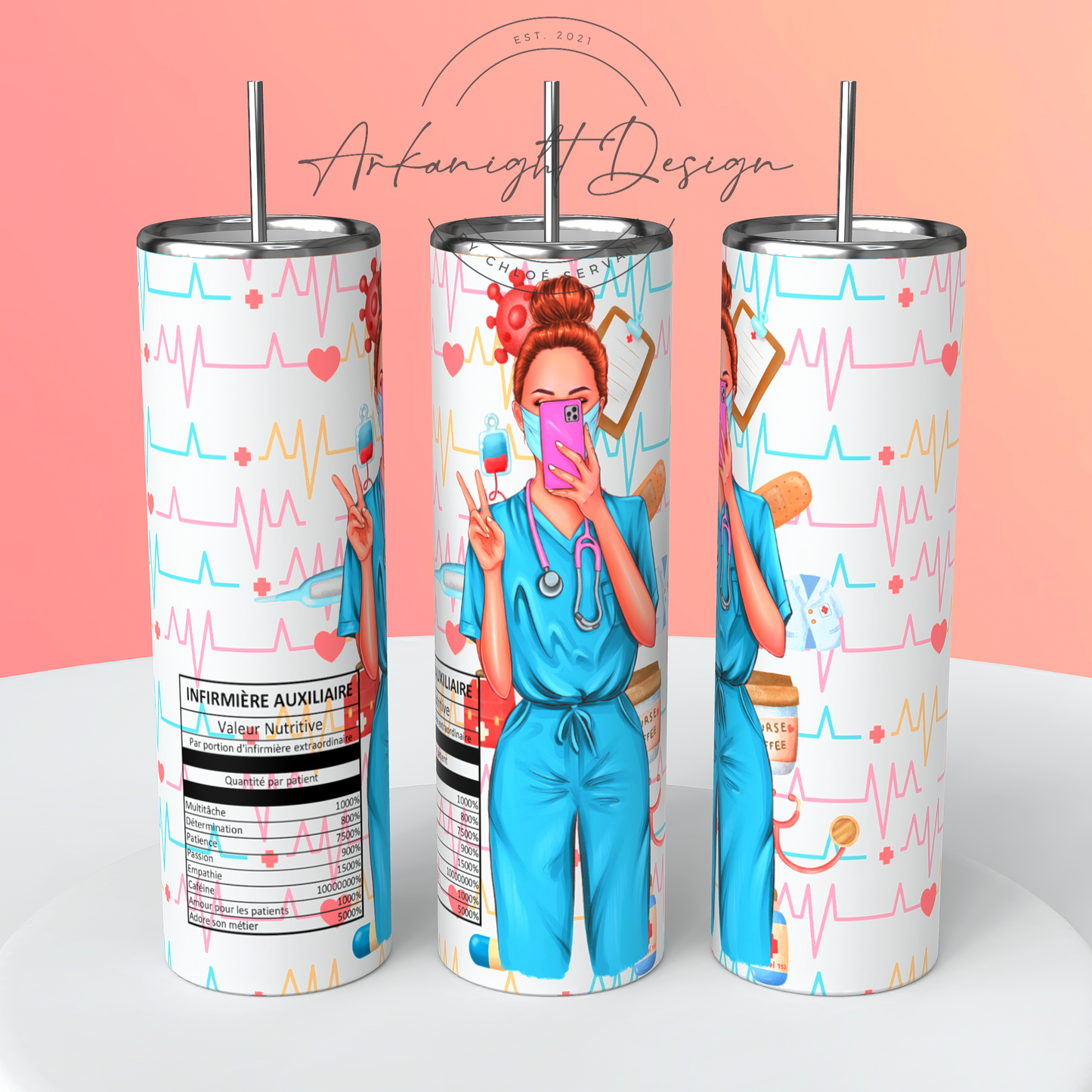 Gourde - Infirmière auxiliaire - 02