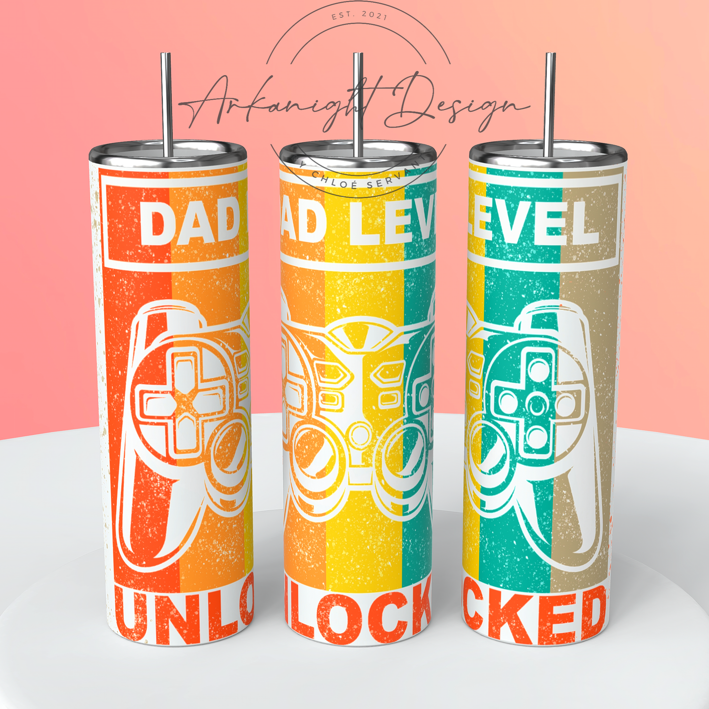 Gourde - Dad Level Unlocked - English