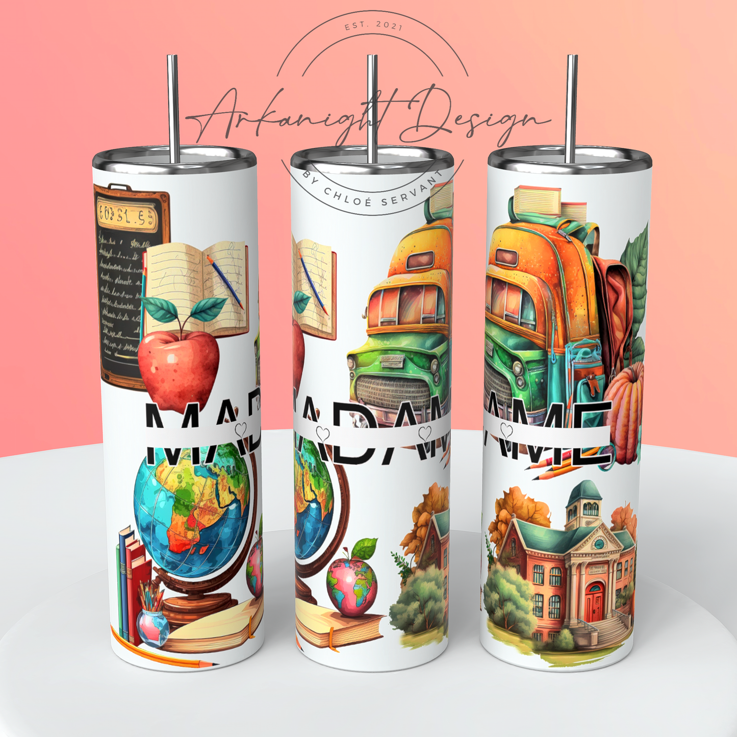 Gourde - Madame " personnalisé " - 06