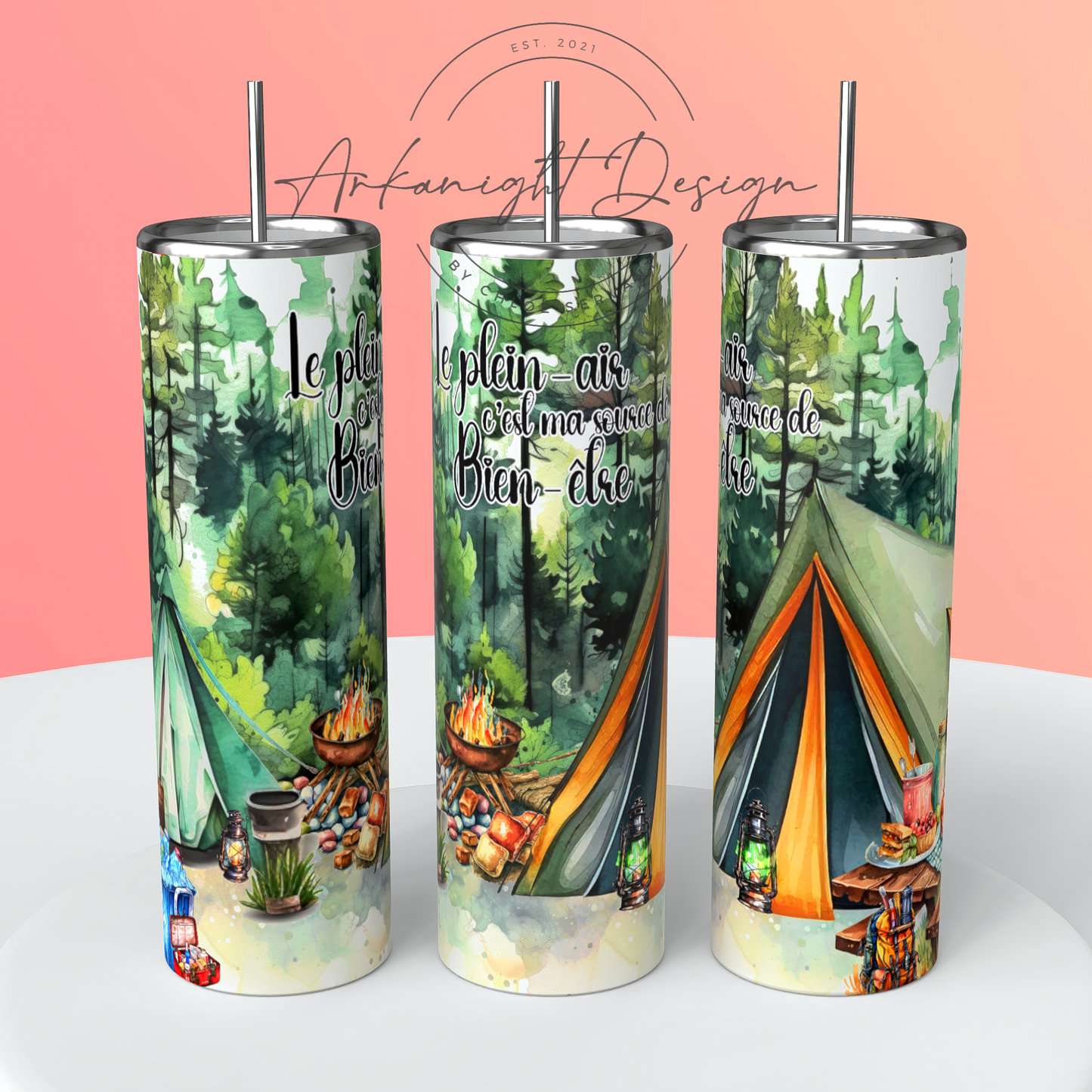 Gourde - Le camping c'est ma source de bien-être