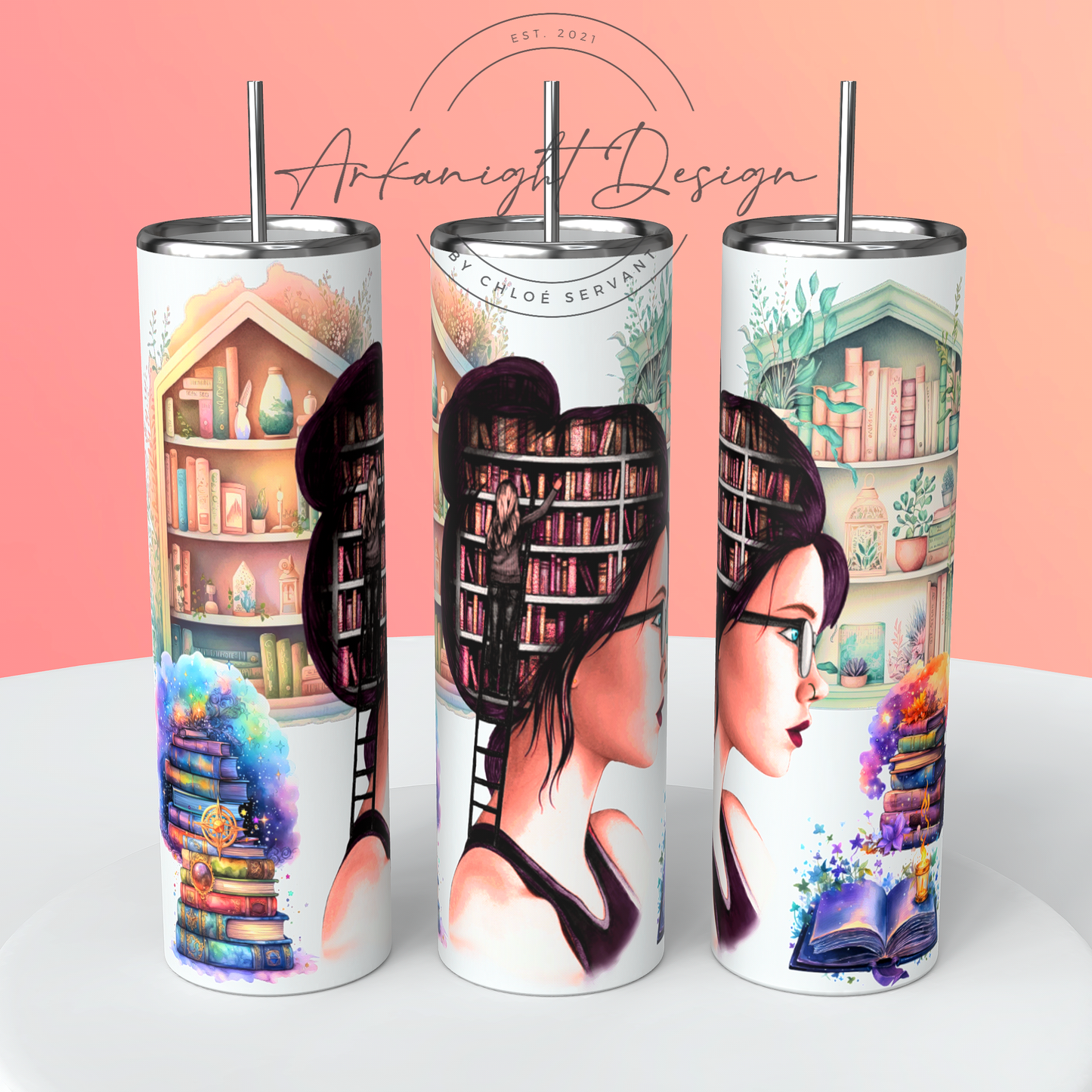 0031 -Gourde - Book Lover