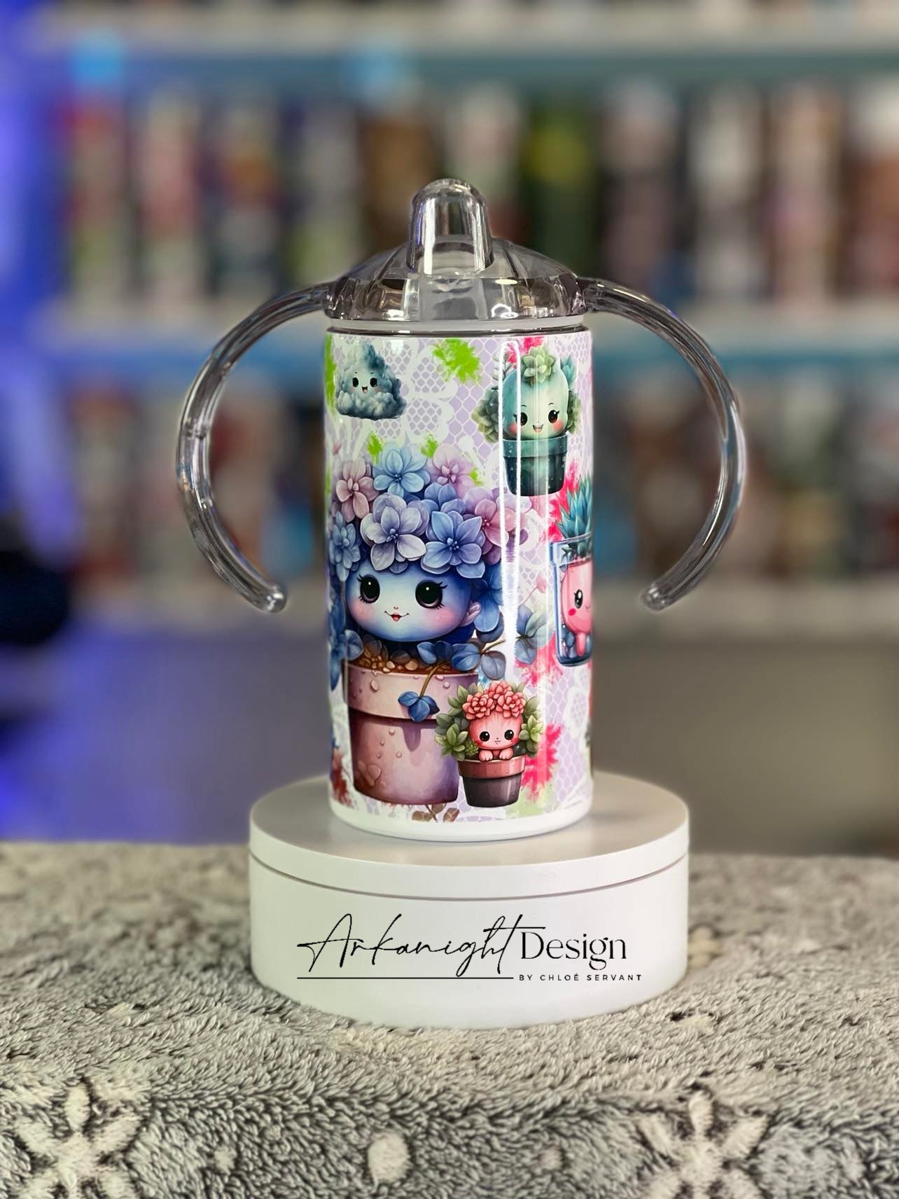 Gourde - Biberon Évolutif - Cute plants