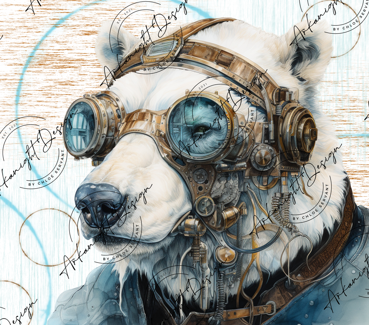 Steampunk Polar Bear