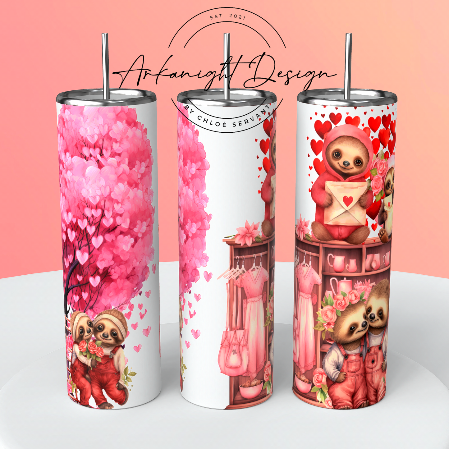 Gourde - Valentine Sloth