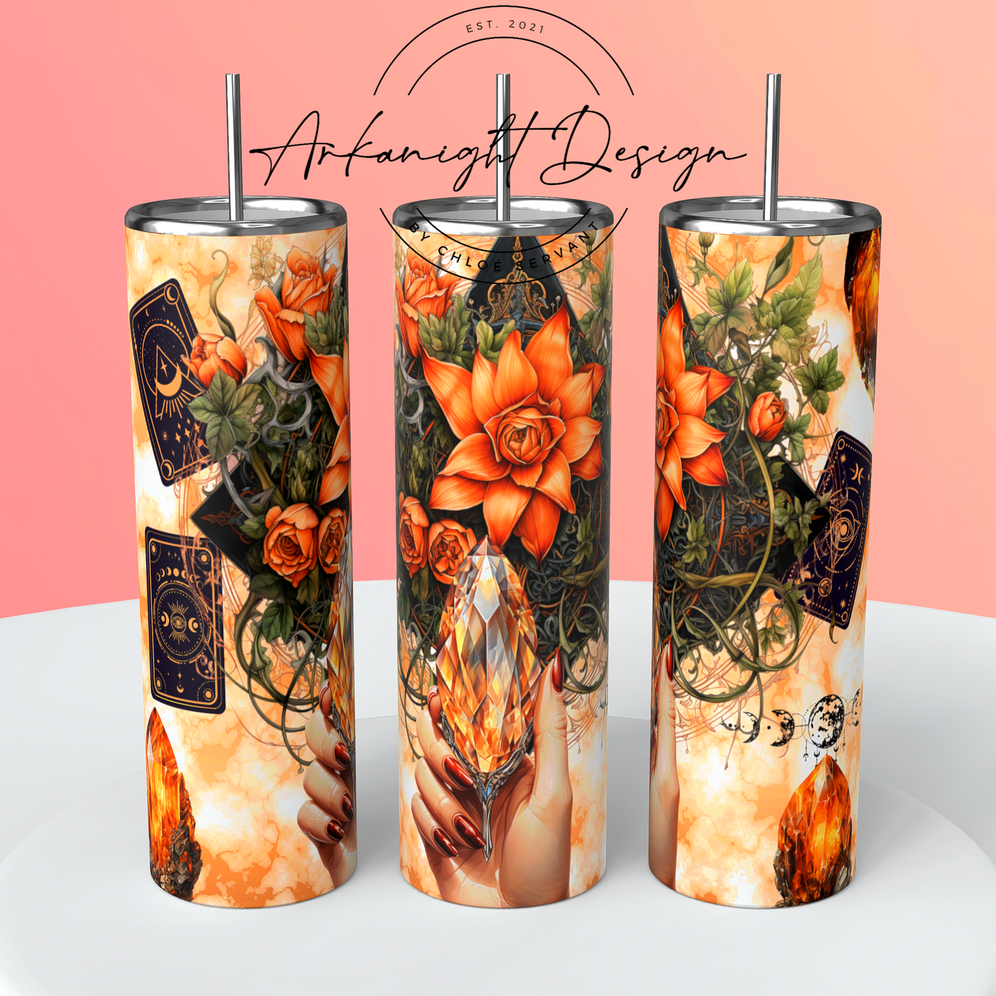 Gourde - Tiger eye's Crystal