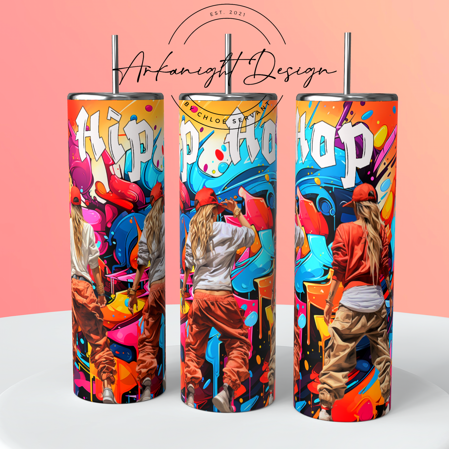 0058 -Gourde - Hip Hop - Blonde