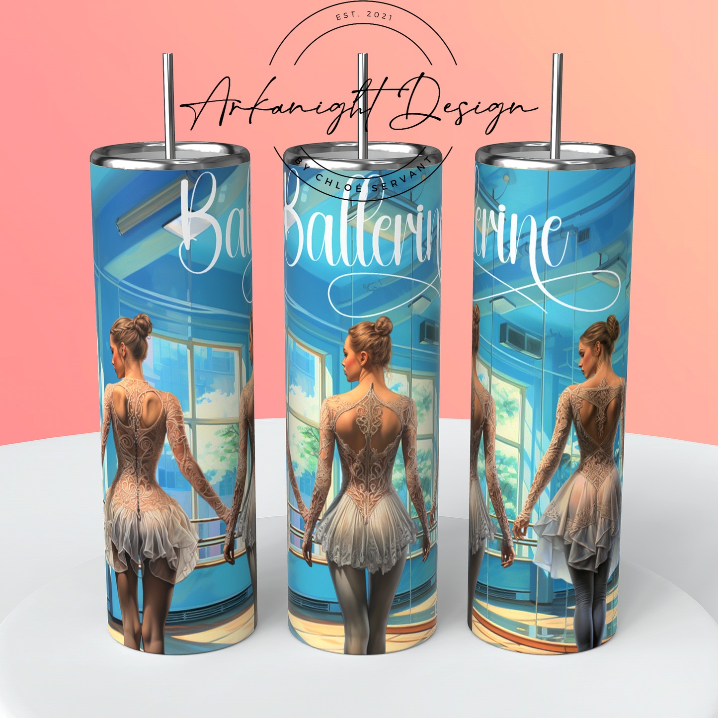 Gourde sur commande - Ballerine