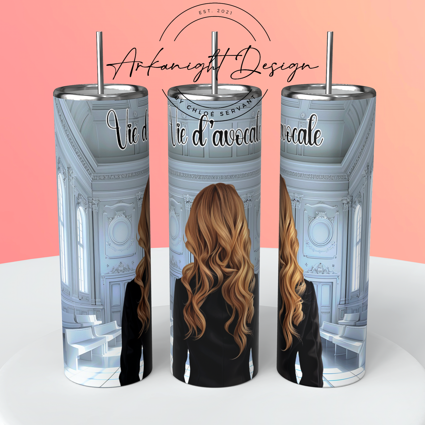 0021 -Gourde - Vie D'avocate - Blonde