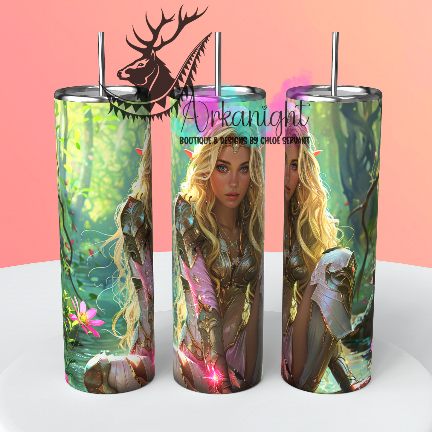 Gourde sur commande - Elf Princess - 3