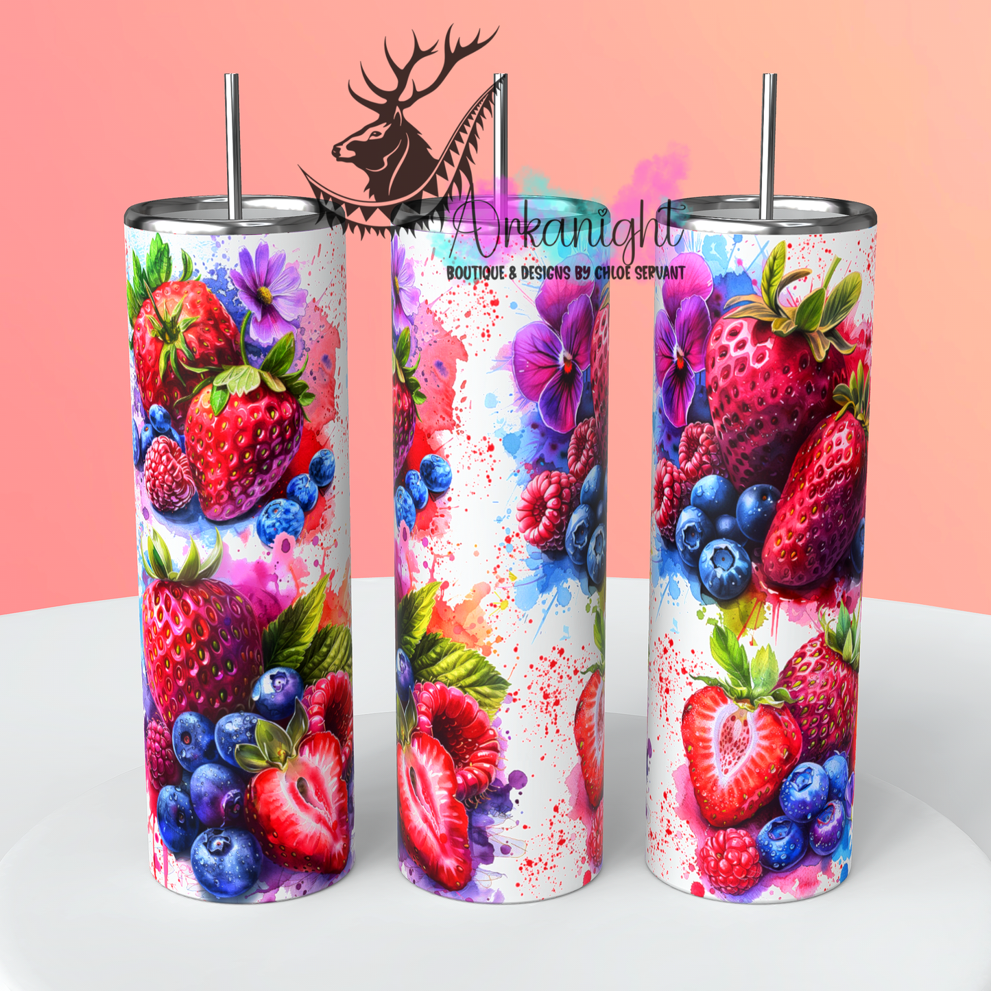 Numérique - Watercolor Berries