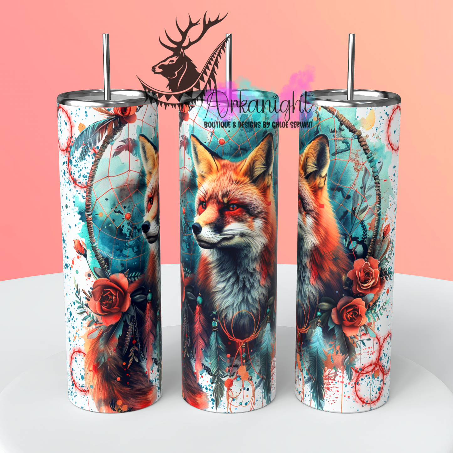 Numérique - Watercolor Boho Fox