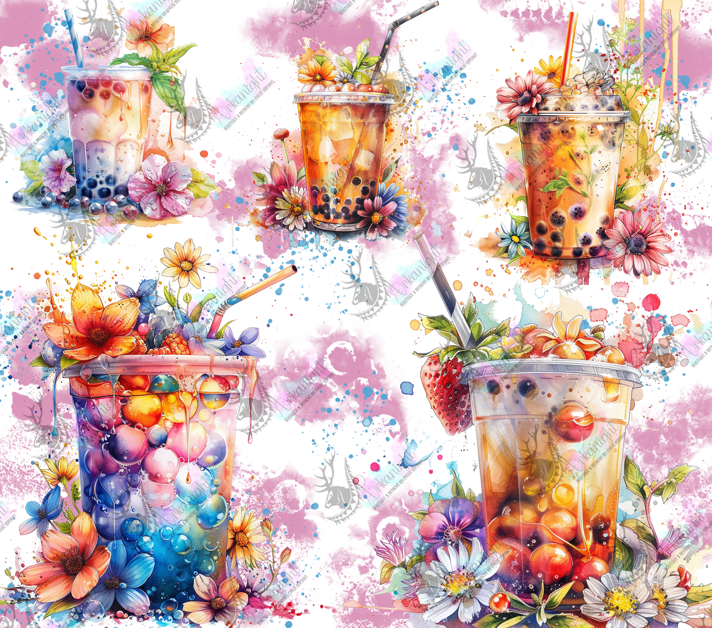 Numérique - Bubbles Tea