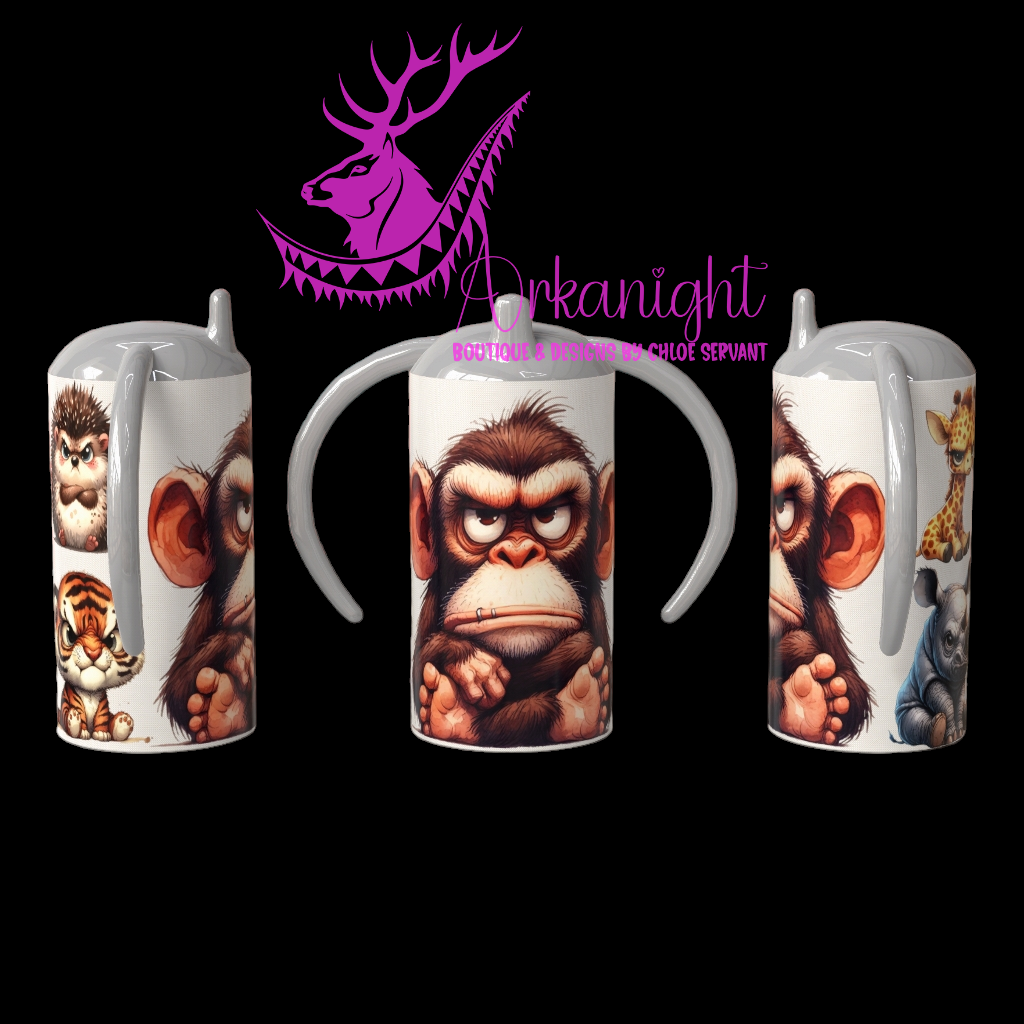Gourde - Biberon Évolutif sur commande - Grumpy Animals