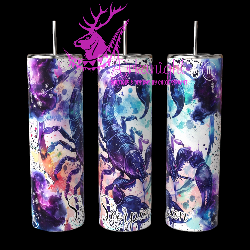 Gourde sur commande - Zodiaque - Scorpion