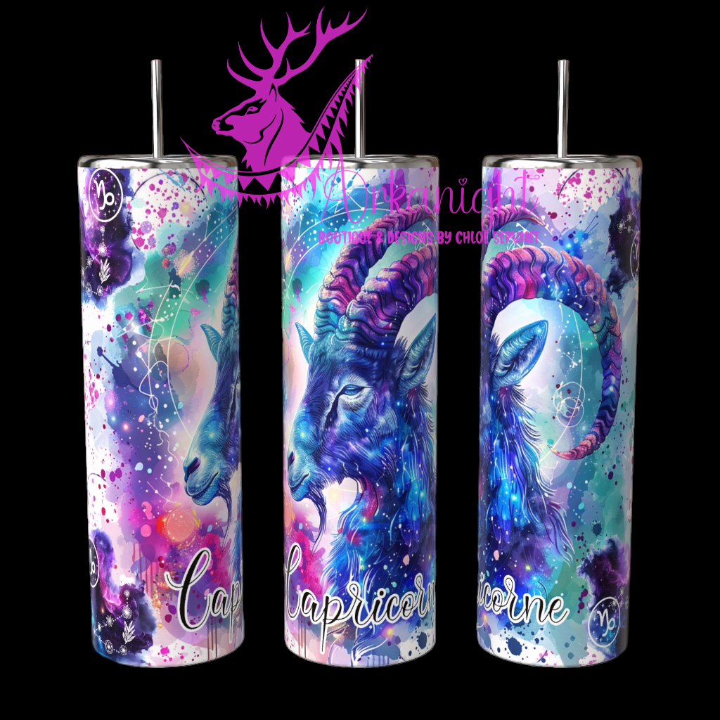 Gourde sur commande - Zodiaque - Capricorne