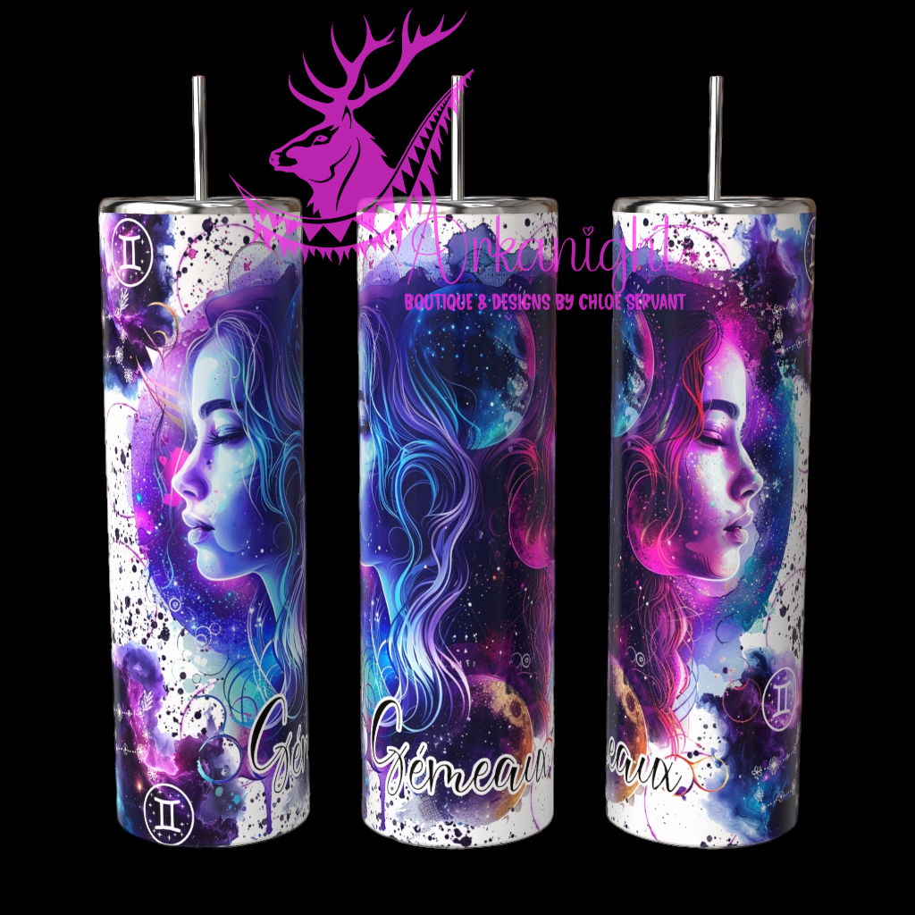 Gourde sur commande - Zodiaque - Gémeaux