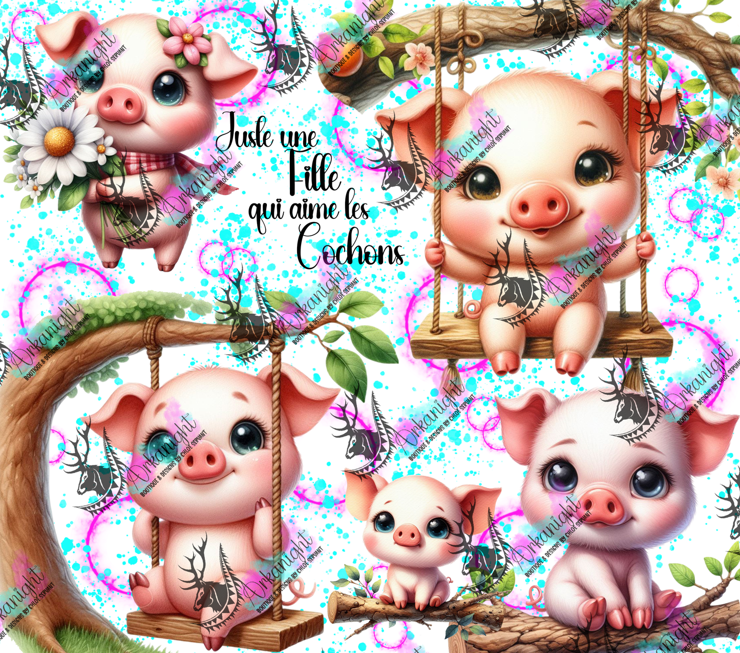 Numérique - Juste une fille qui aime les cochons