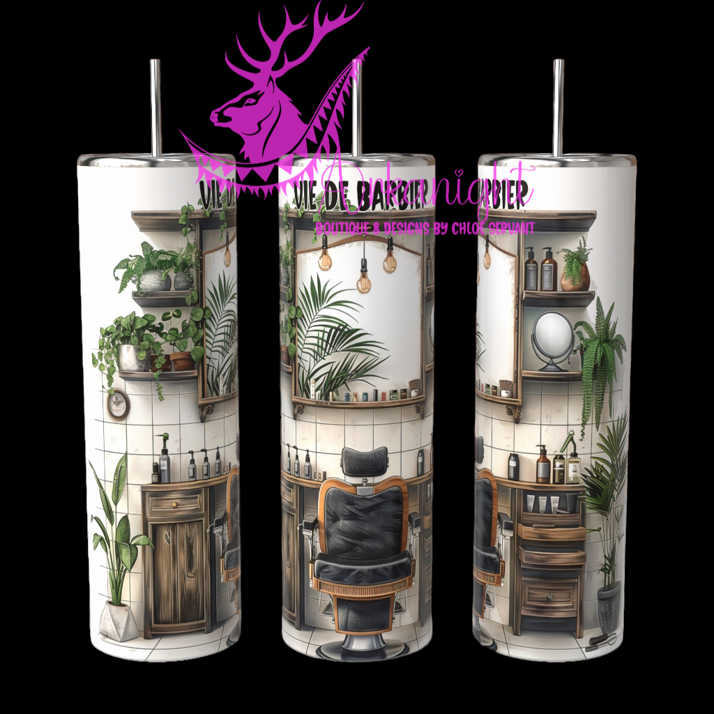 Gourde sur commande - Vie de Barbier- 01