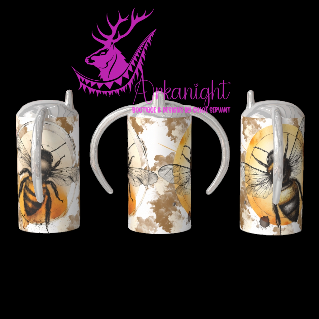 Gourde - Biberon Évolutif sur commande - Lines Art - Vintage Honeybee