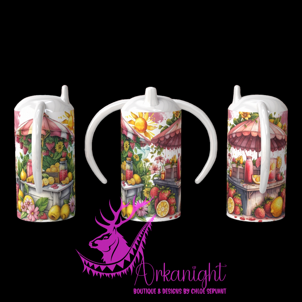 Gourde - Biberon Évolutif sur commande - Strawberry Limonade Stand