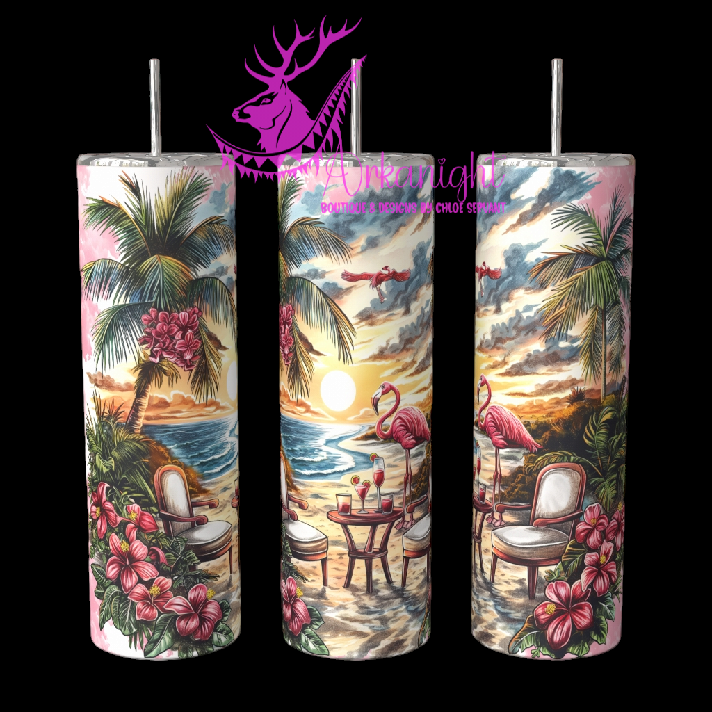 Gourde sur commande - Summer Beach