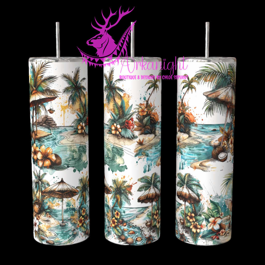 Gourde sur commande - Plage des Caraïbes