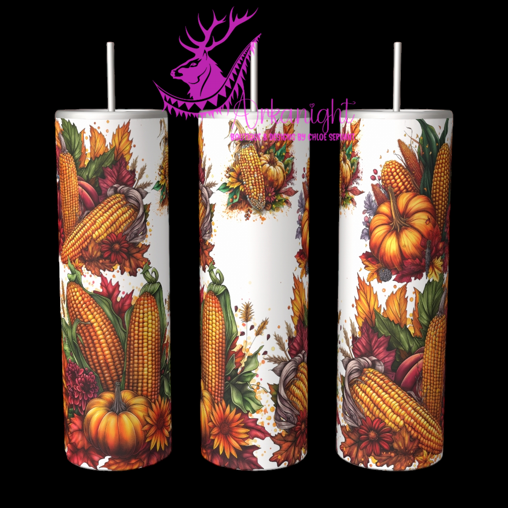 Gourde sur commande - Autumn 2024 - Épluchettes de blé d'inde - Sans Texte