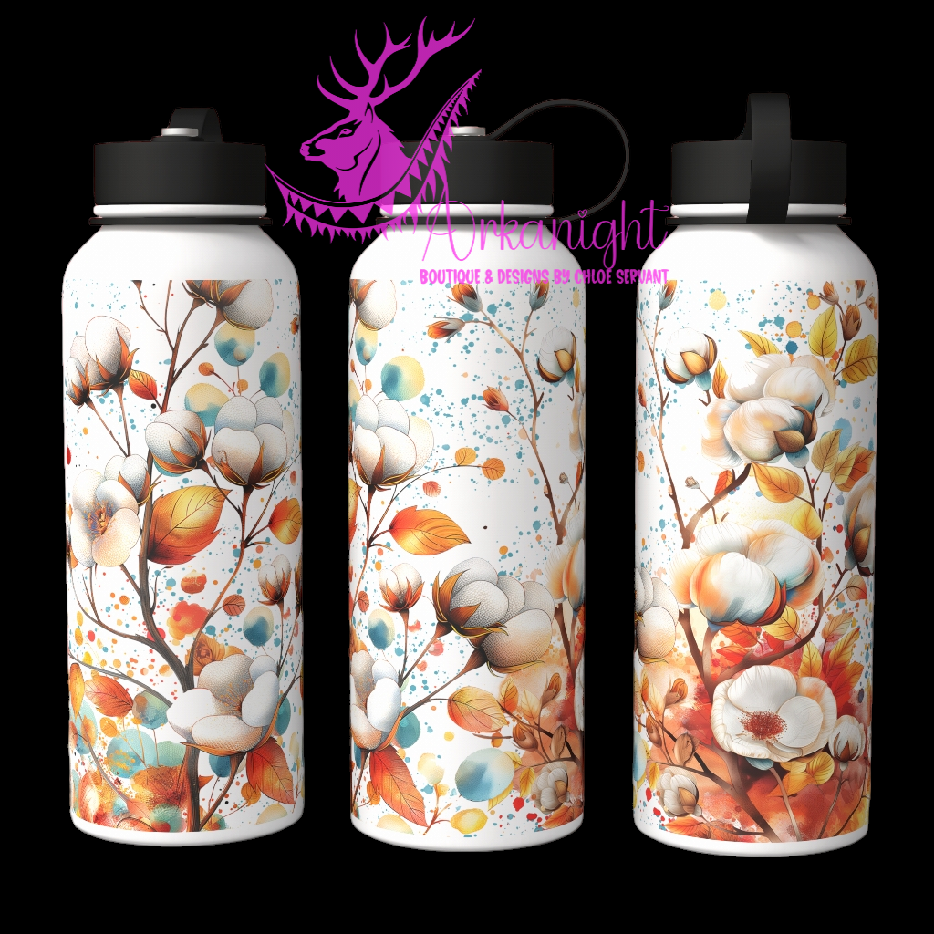 Bouteille d'eau sur commande - Autumn Cotton