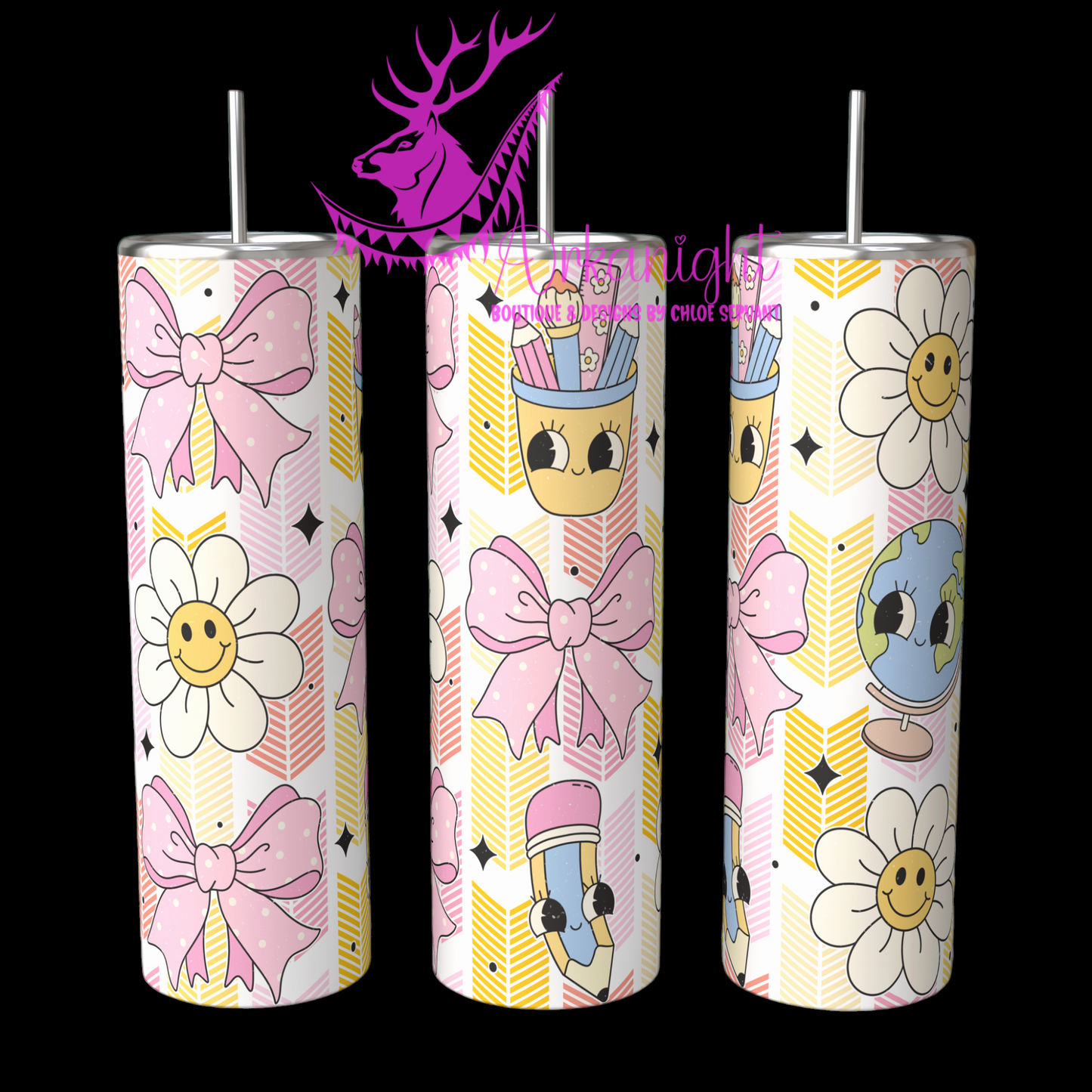 Gourde sur commande - Autumn 2024 - Cute School