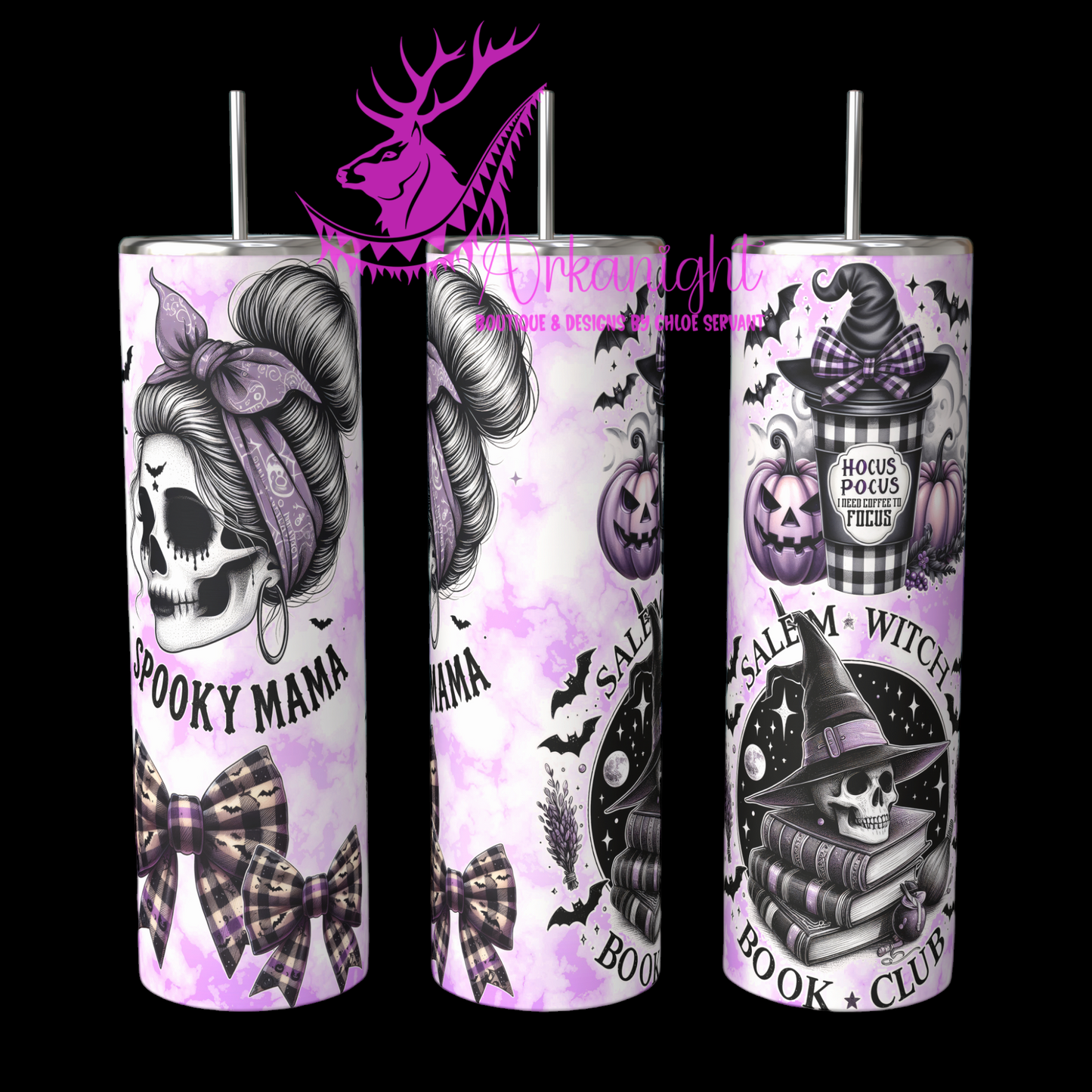 Gourde sur commande - Autumn 2024 - Spooky Mama