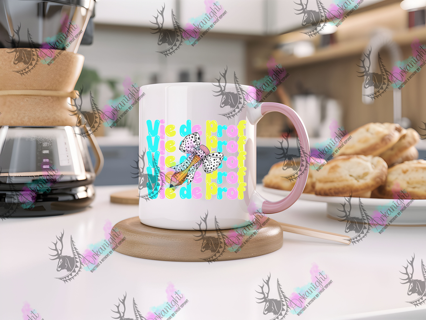 Tasse en céramique sur commande - Autumn 2024 - Vie de Prof