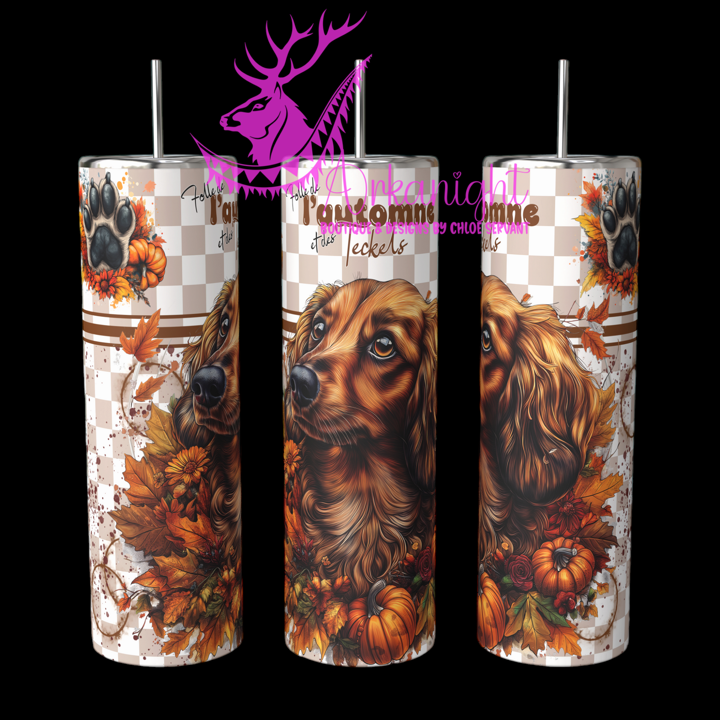 Gourde sur commande - Autumn 2024 - Teckel Feu