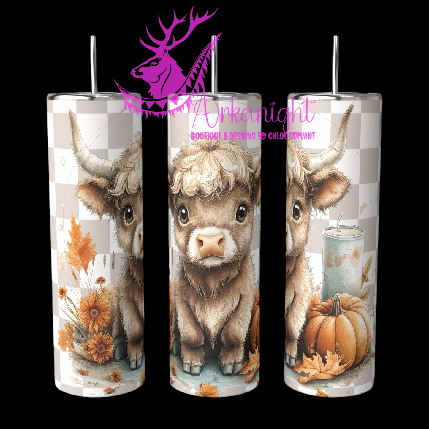 Numérique - Autumn 2024 - Autumn Baby Blond Highland Cow