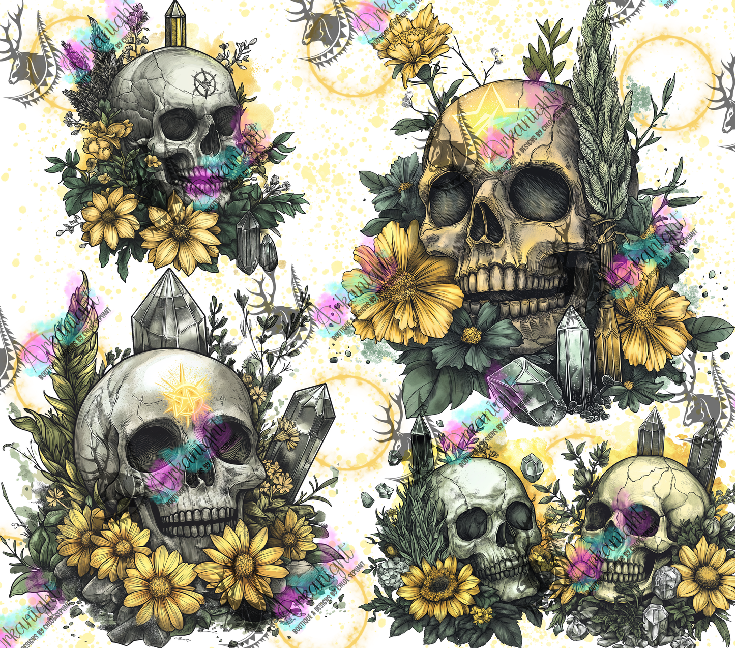 Numérique - Autumn 2024 - Yellow Skull