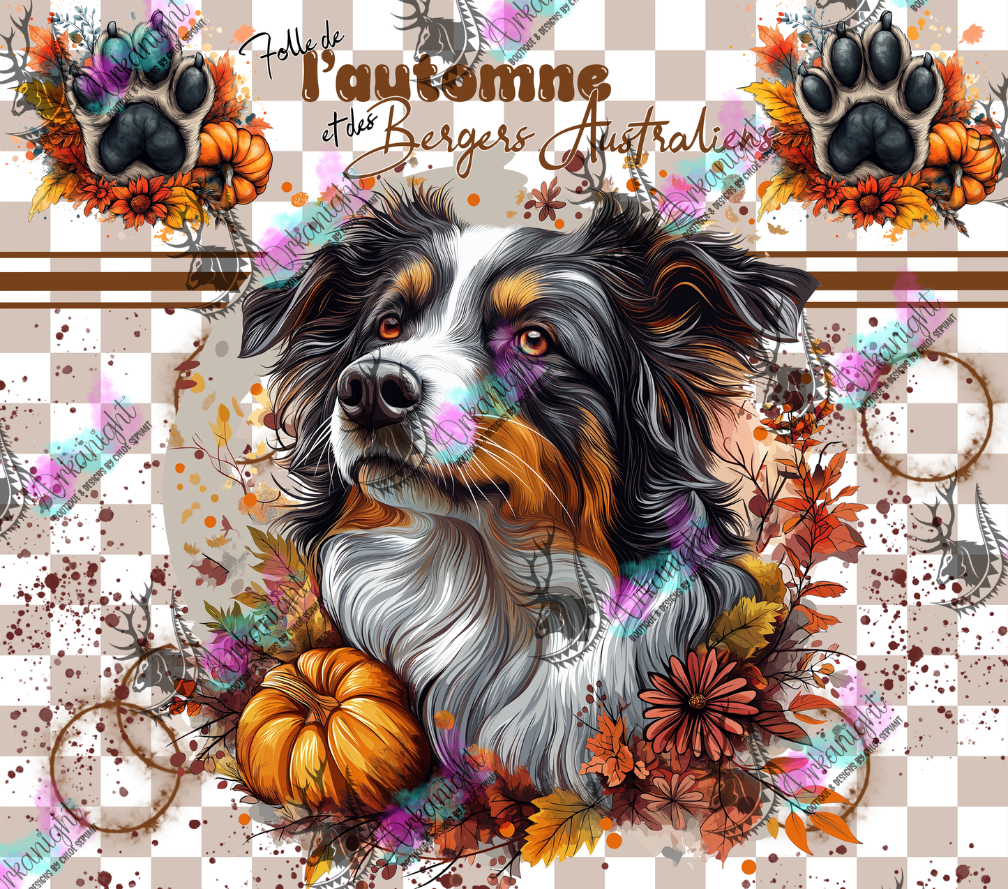 Numérique - Autumn 2024 - Berger Australien- Tricolor