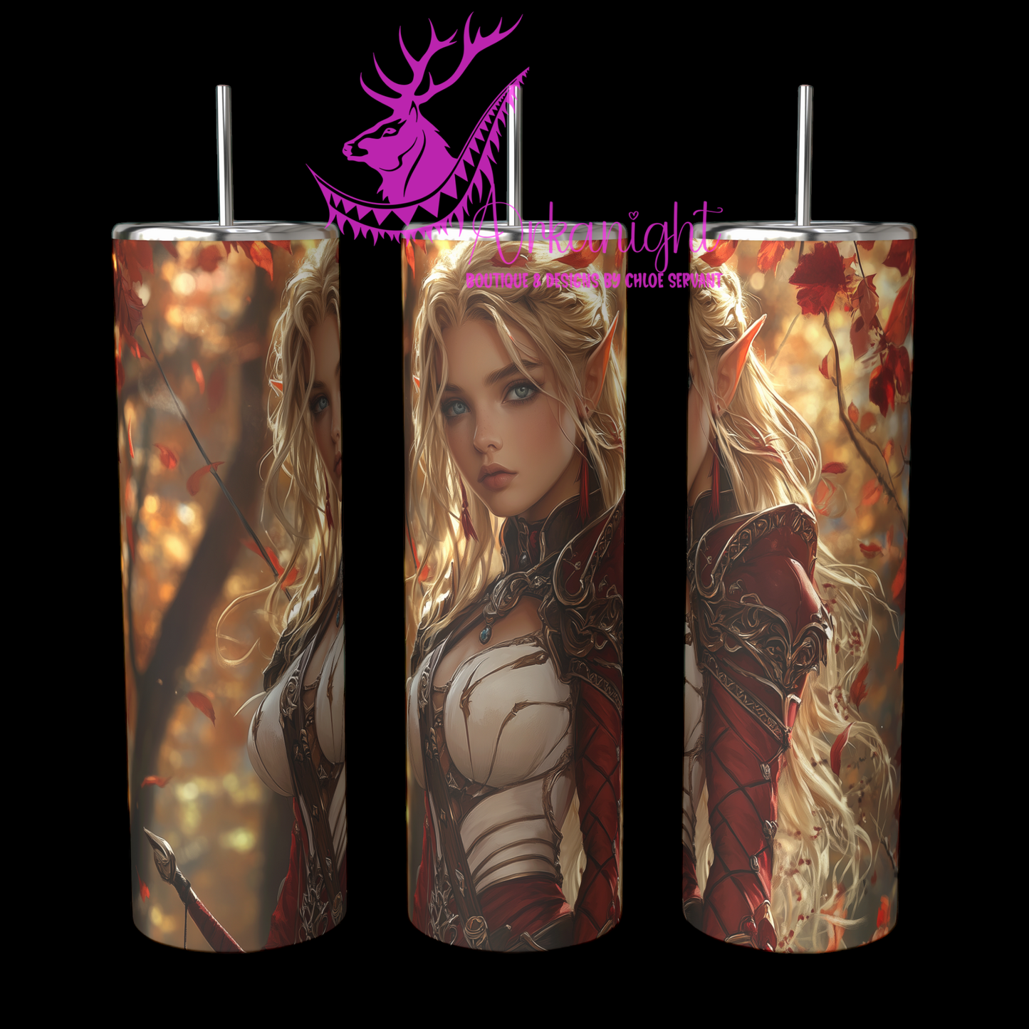 Gourde sur commande - Autumn 2024 - Red Elf Princess