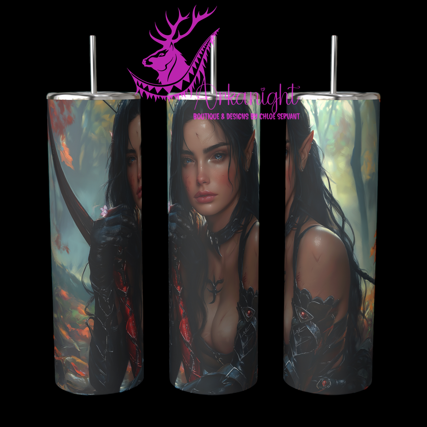 Gourde sur commande - Autumn 2024 - Dark Elf Princess