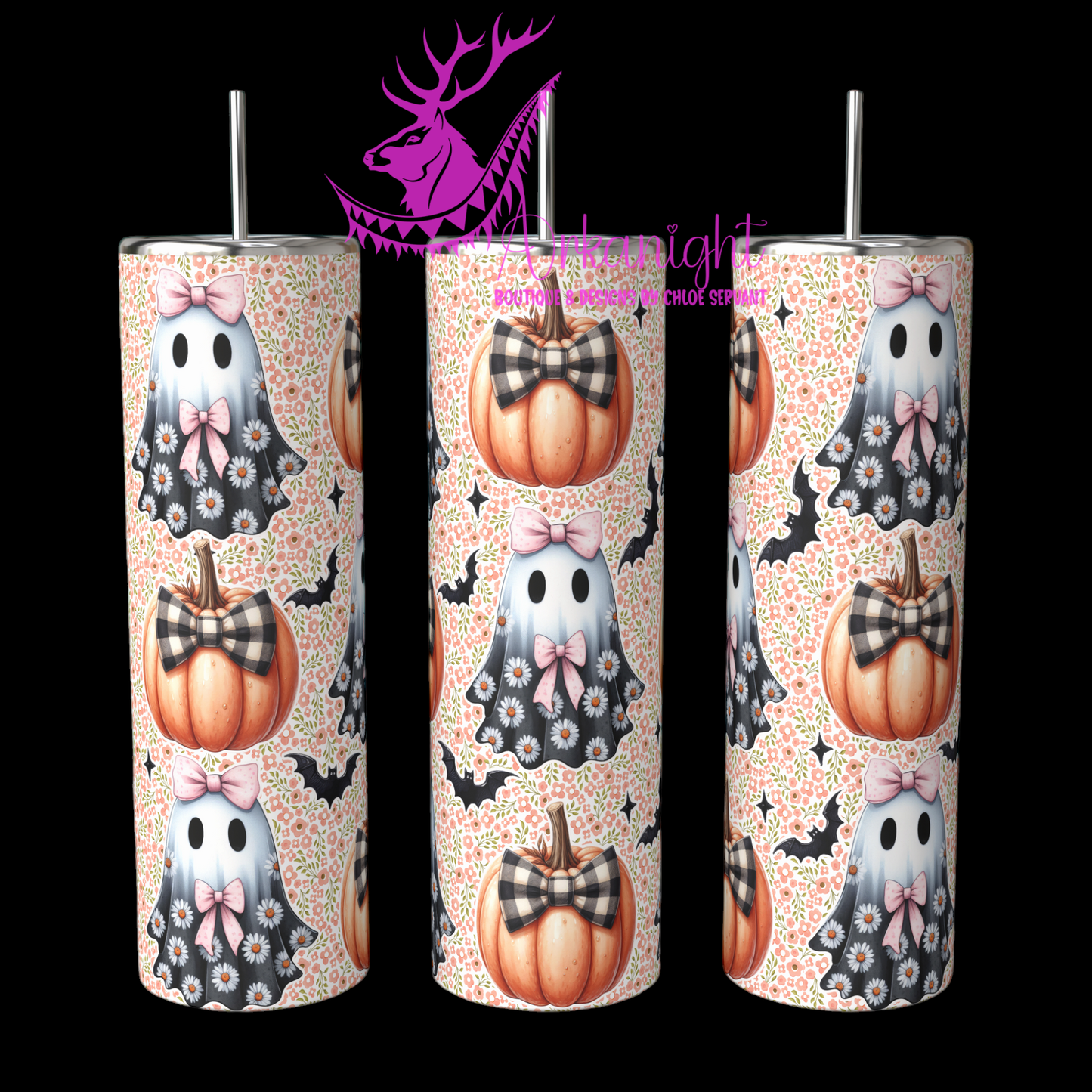 Gourde sur commande - Autumn 2024 - Daisies Ghost