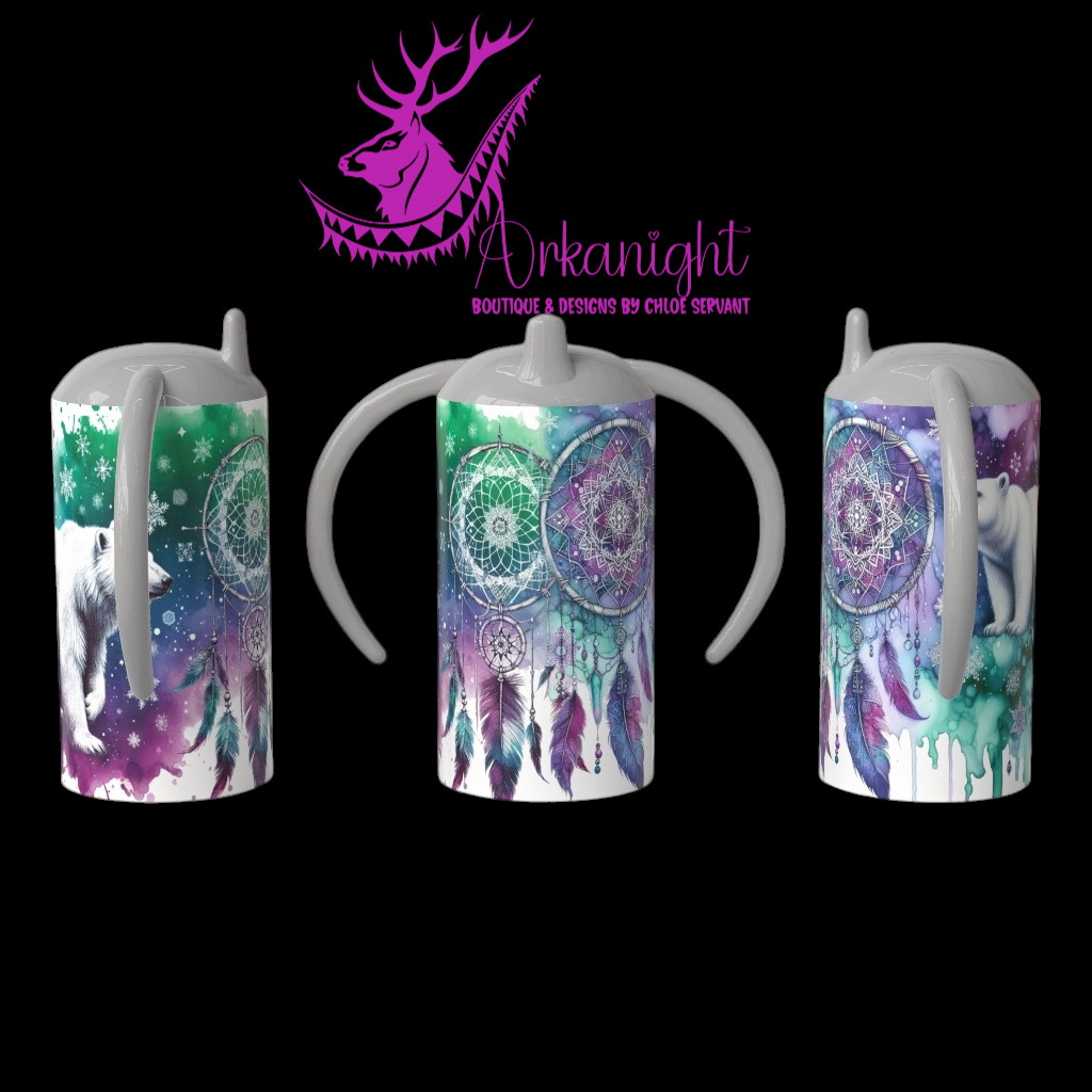 Gourde - Biberon Évolutif sur commande - Hiver 2024 - Artic Polar Bear - 01