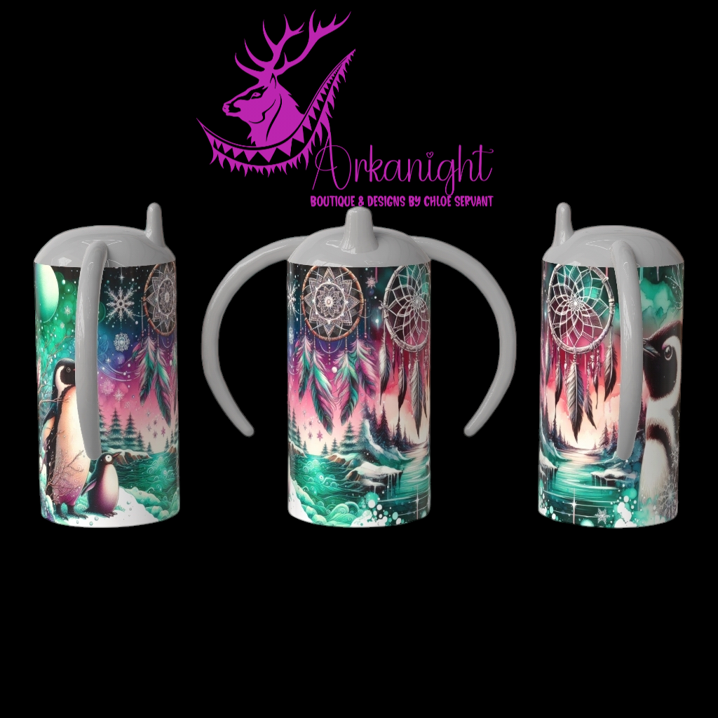 Gourde - Biberon Évolutif sur commande - Hiver 2024 - Artic Penguin