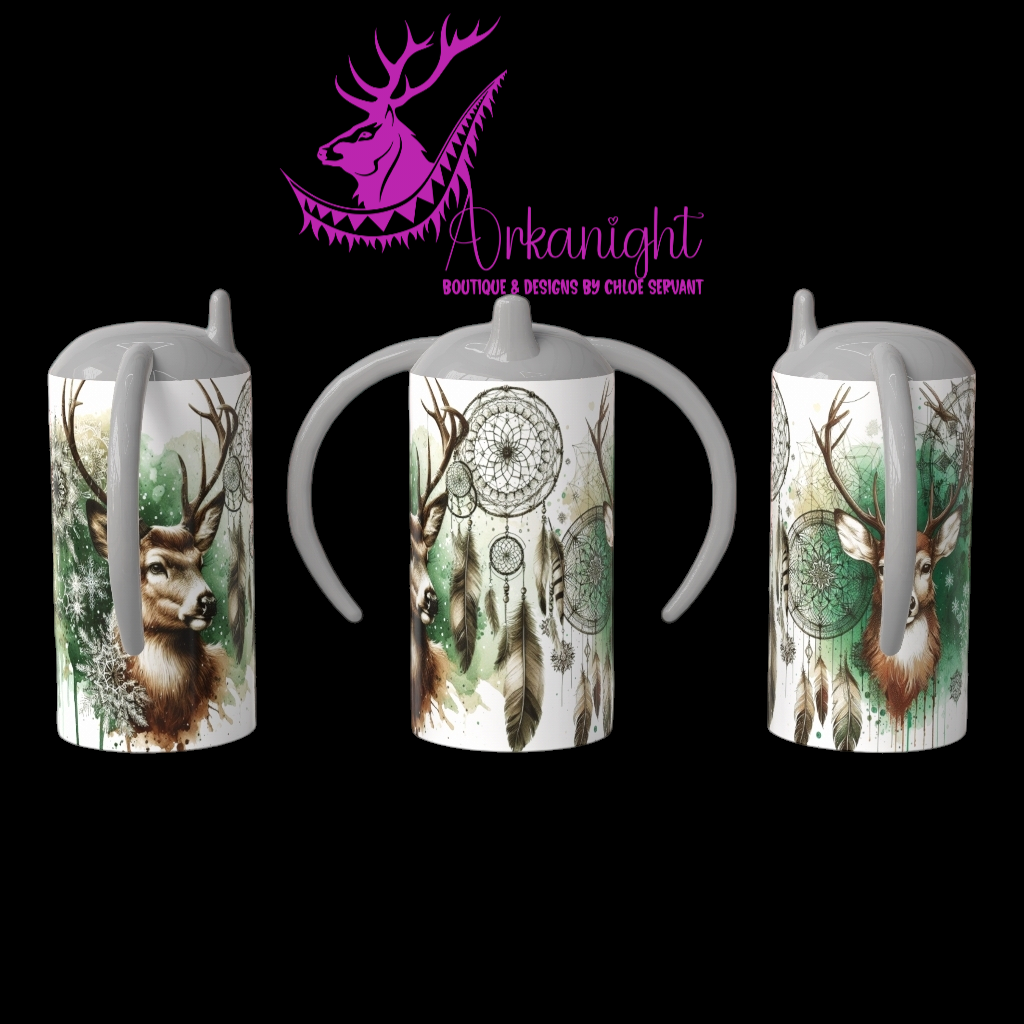 Gourde - Biberon Évolutif sur commande - Hiver 2024 - Artic Deer - 01