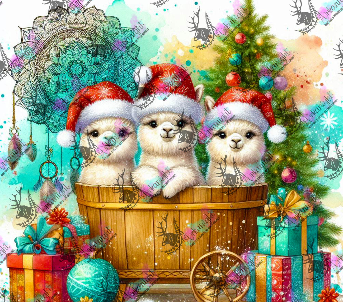 Numérique - Collection Hiver 2024 - Animals into the barrel - Alpaca